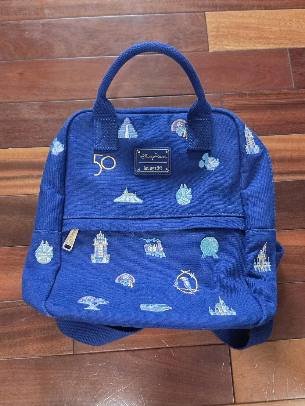 Disney Parks X Loungefly Disney 50th Anniversary Mini Backpack